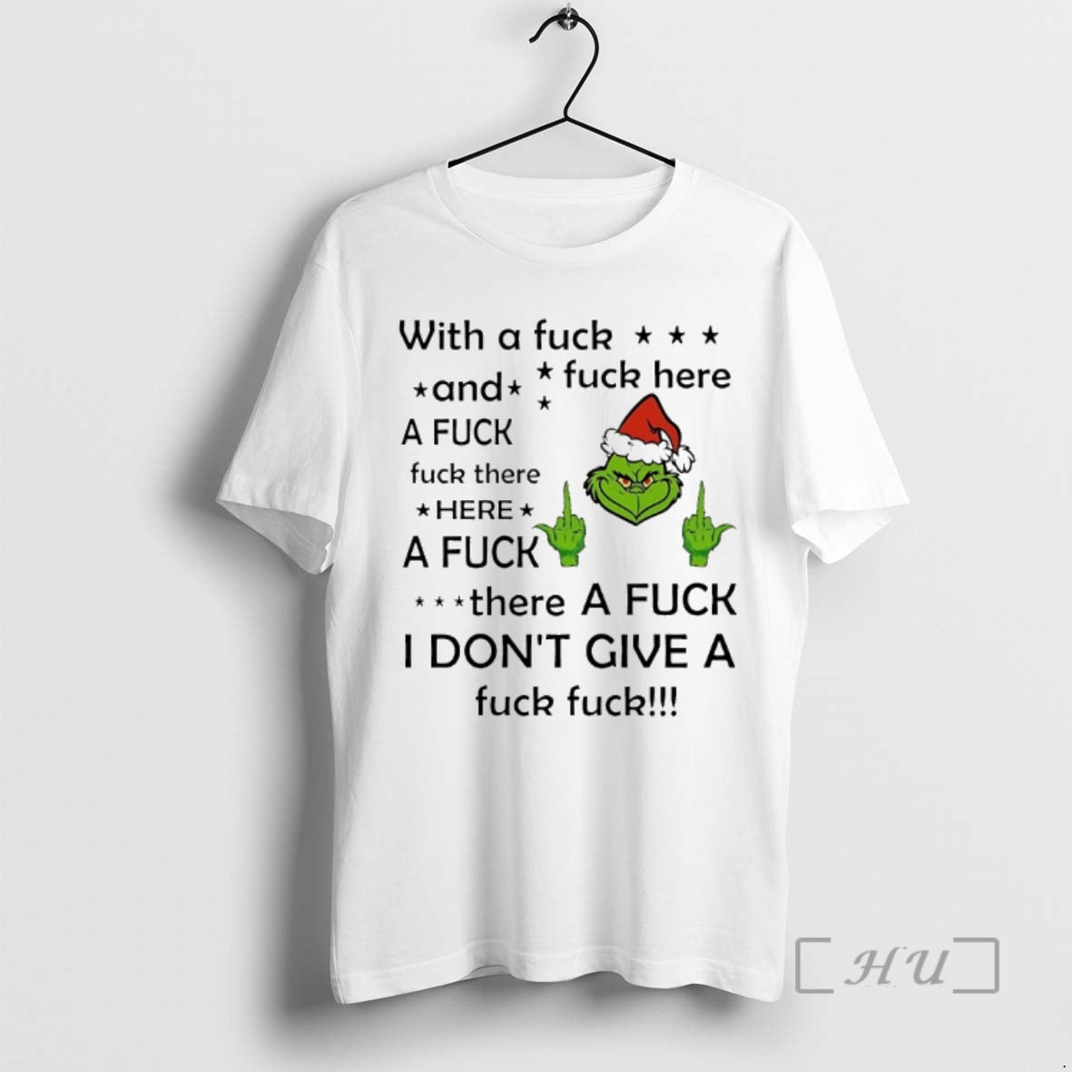 Officials Grinch With A Fuck And Fuck Here Christmas 2025 T-Shirts, Hoodie, Sweatshirt | AU18TeeNovaLab.com