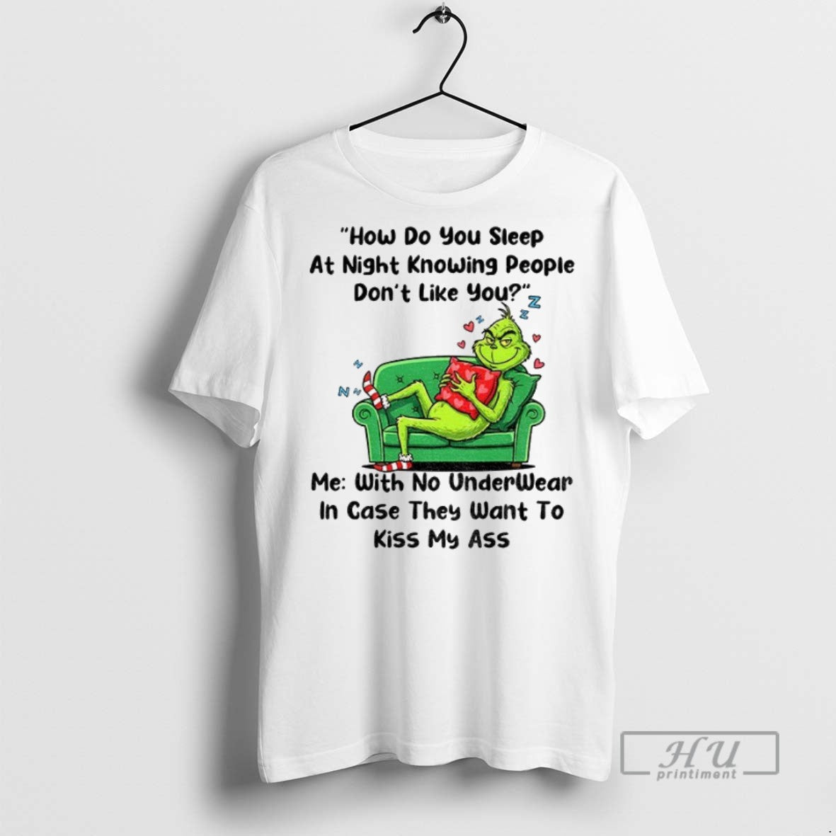 Officials Grinch How Do You Sleep At Night Knowing People Dont Like You Me With