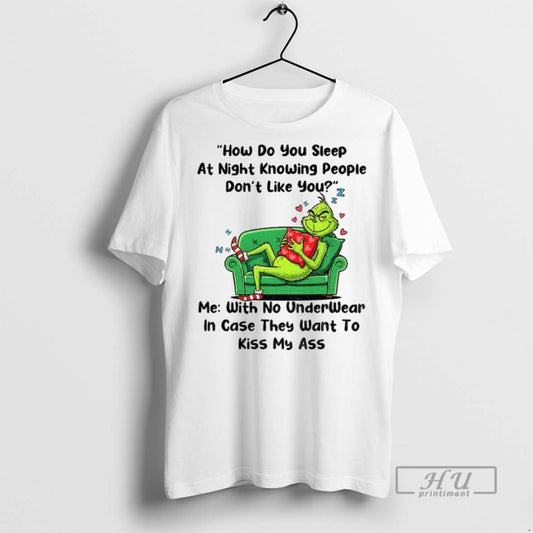 Officials Grinch How Do You Sleep At Night Knowing People Dont Like You Me With