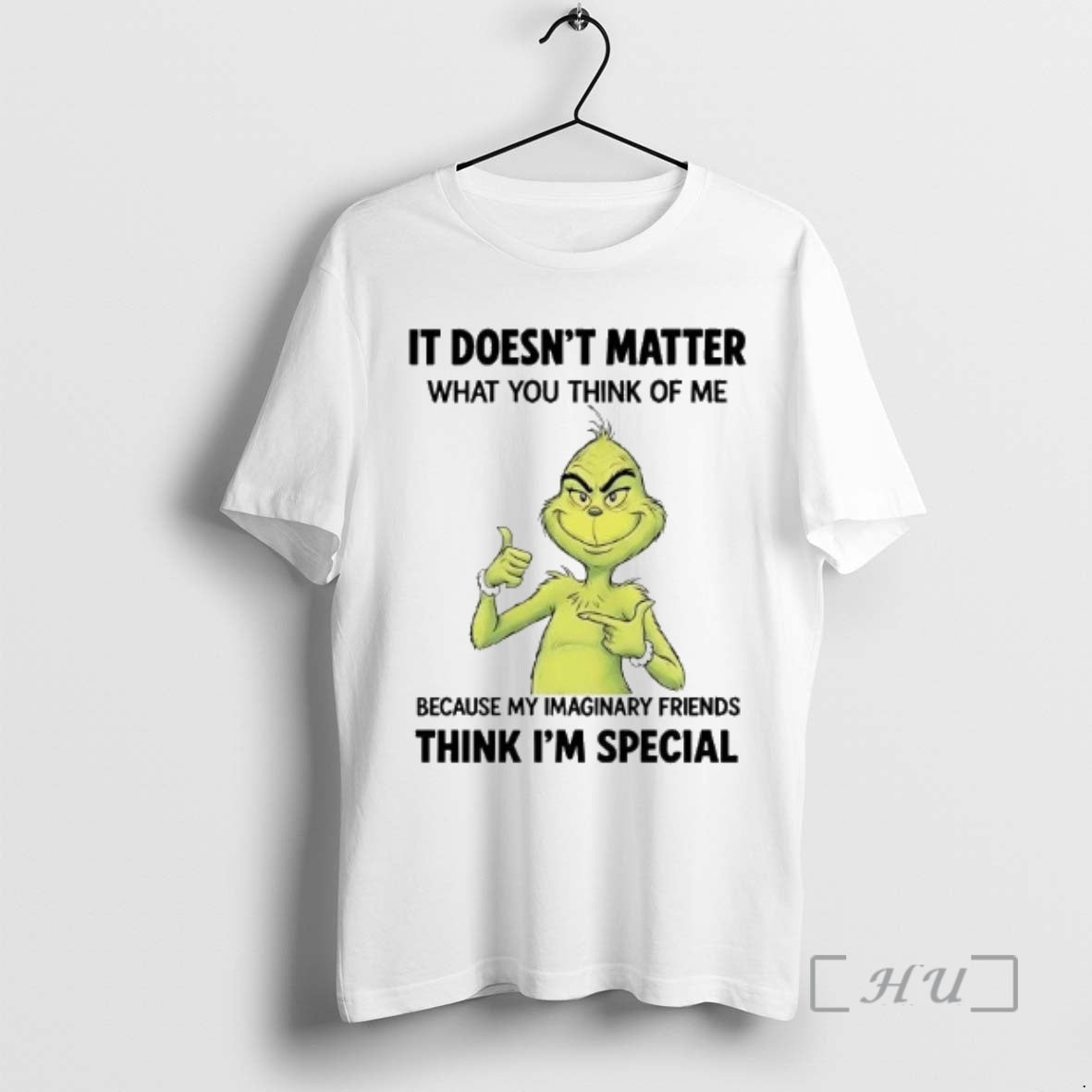 Officials Grinch It Doesnt Matter What You Think Of Me T-Shirts, Hoodie, Sweatshirt | AU18TeeNovaLab.com