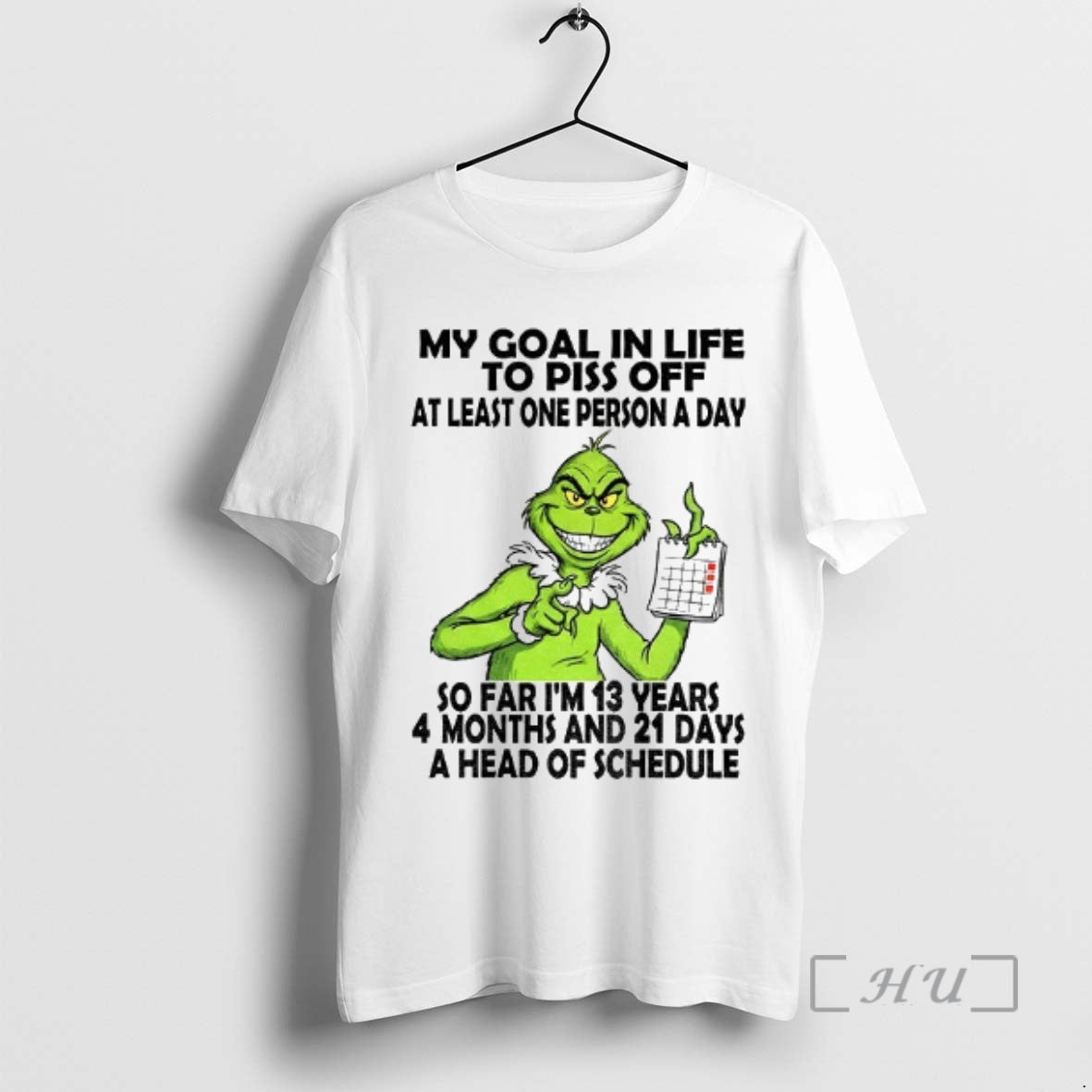 Officials Grinch My Goal In Life To Piss Off At Least One Person A Day T-Shirts, Hoodie, Sweatshirt | AU18TeeNovaLab.com