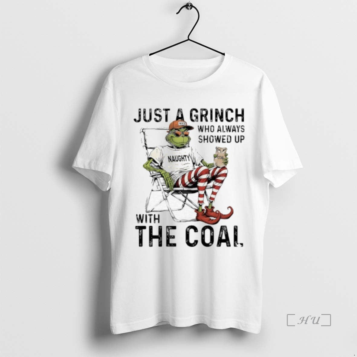 Officials Grinch Nice Just A Grinch Who Always Showed Up With The Coal Naughty Coal T-Shirts, Hoodie, Sweatshirt