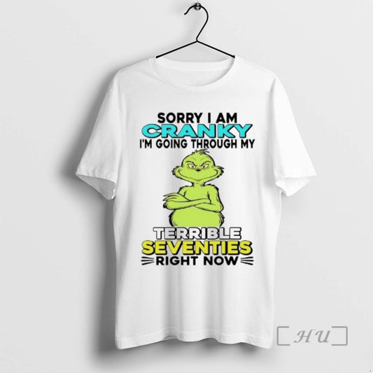 Officials Grinch Sorry I Am Cranky Im Going Through My Terrible Premium T Shirts Sweater Hoodie, Sweatshirt