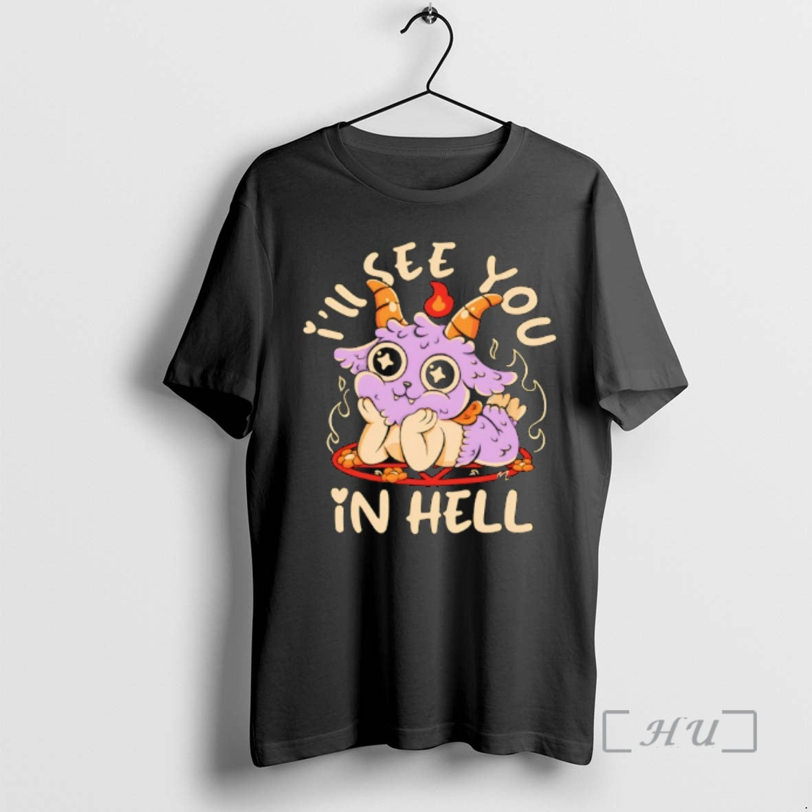 Officials Grumpy Demon Ill See You In Hell T-Shirts, Hoodie, Sweatshirt | AU18TeeNovaLab.com