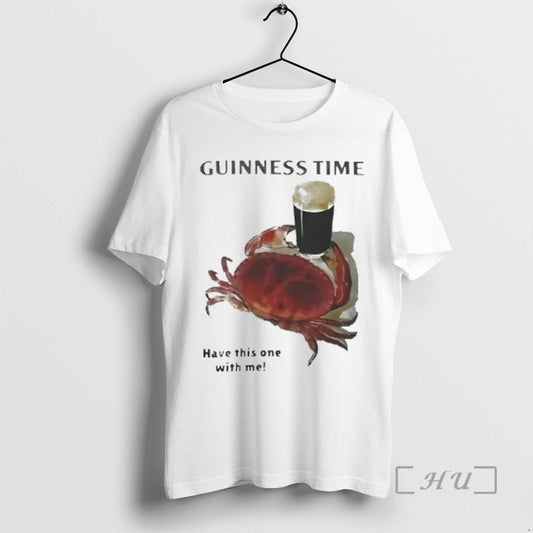Officials Guinness Beer Crab Tank Time Have This One With Me Premium T Shirts Sweater Hoodie, Sweatshirt | AU18TeeNovaLab.com