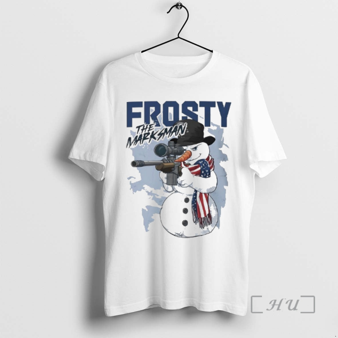 Officials Gun Snowman Frosty The Marksman T-Shirts, Hoodie, Sweatshirt | AU18TeeNovaLab.com
