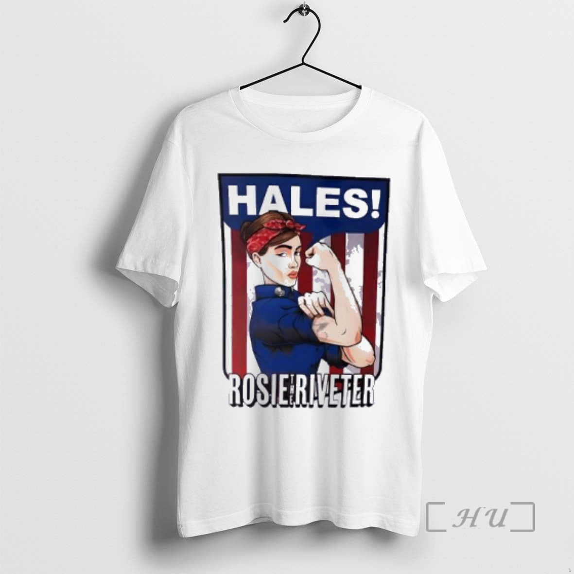 Officials Hales Rosie The Riveter Strong Girl Posing Muscle T-Shirts, Hoodie, Sweatshirt | AU18TeeNovaLab.com
