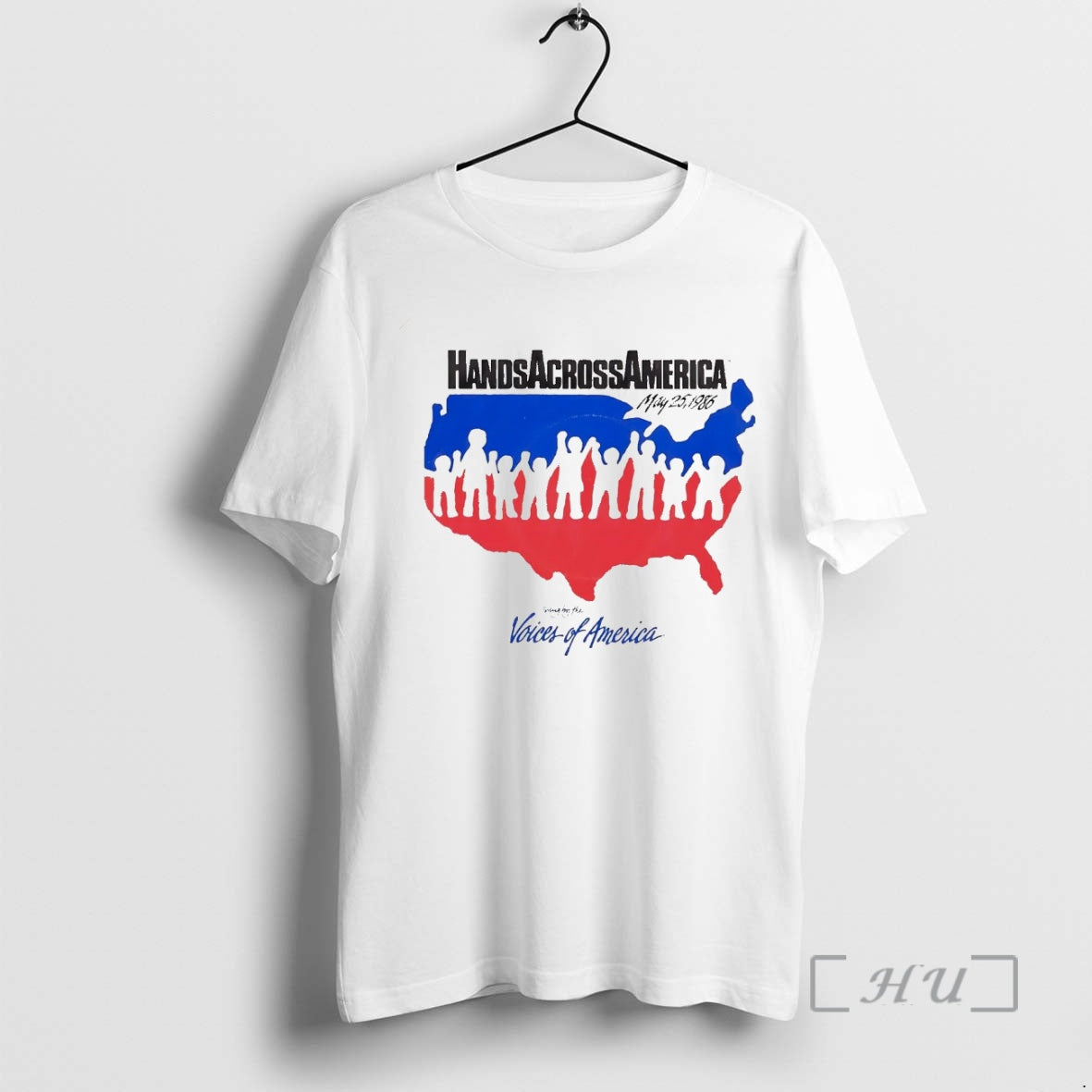Officials Hands Across America May 25 1986 Voices Of America T-Shirts, Hoodie, Sweatshirt | AU18TeeNovaLab.com