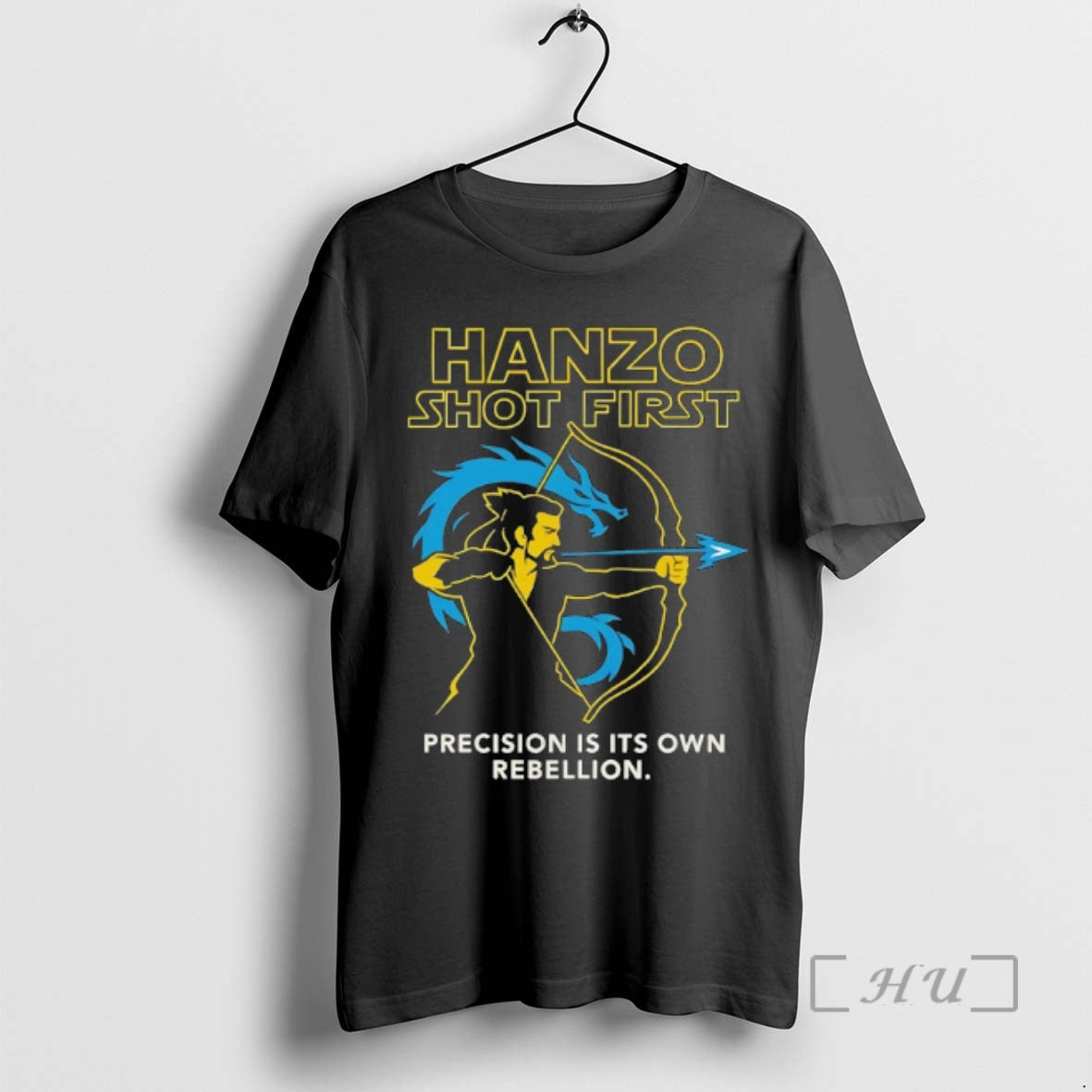 Officials Hanzo Shot First Precision Is Its Own Rebellion T-Shirts, Hoodie, Sweatshirt | AU18TeeNovaLab.com