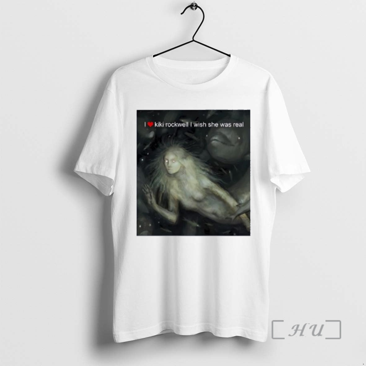 Officials Hauntingly Beautiful Girl I Love Kiki Rockwell I Wish She Was Real Premium T-Shirts, Hoodie, Sweatshirt
