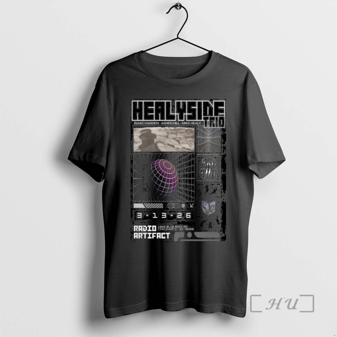 Officials Healyside Trio Mar 13 2026 Radio Artifact Cincinnati Oh T-Shirts, Hoodie, Sweatshirt | AU18TeeNovaLab.com