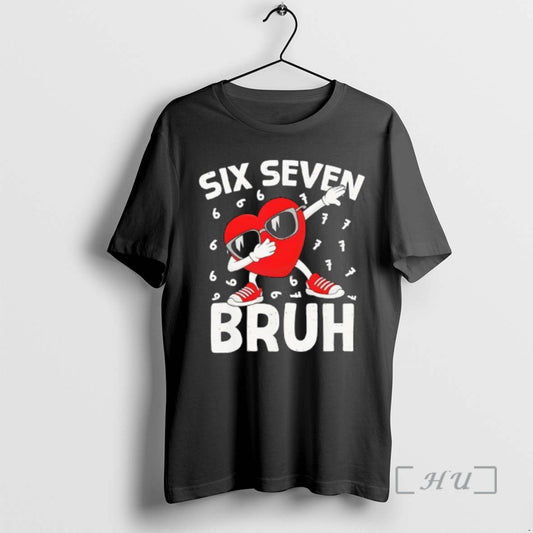 Officials Heart Boys Valentines Day Six Seven Bruh 6 7 Meme Premium T Shirts Sweater Hoodie, Sweatshirt | AU18TeeNovaLab.com