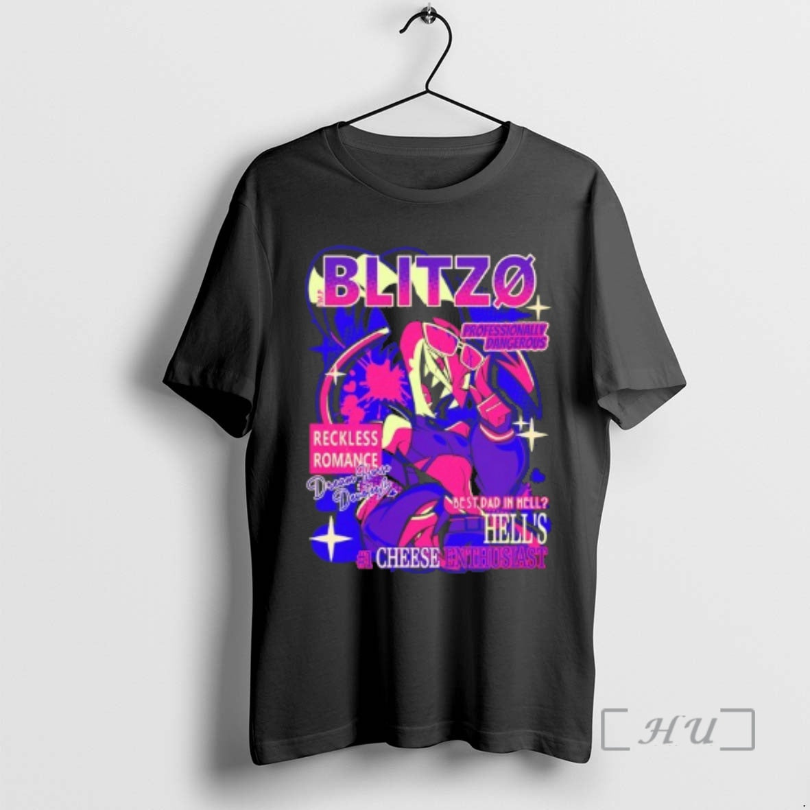 Officials Helluva Boss Blitzo Professionally Dangerous T-Shirts, Hoodie, Sweatshirt | AU18TeeNovaLab.com