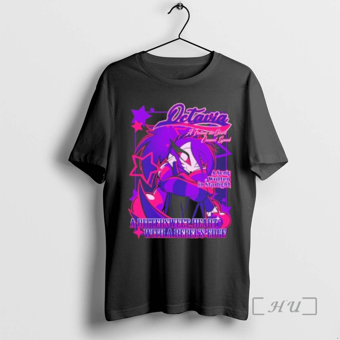 Officials Helluva Boss Datavia A Feeling The Stars Cannot Speak T-Shirts, Hoodie, Sweatshirt | AU18TeeNovaLab.com