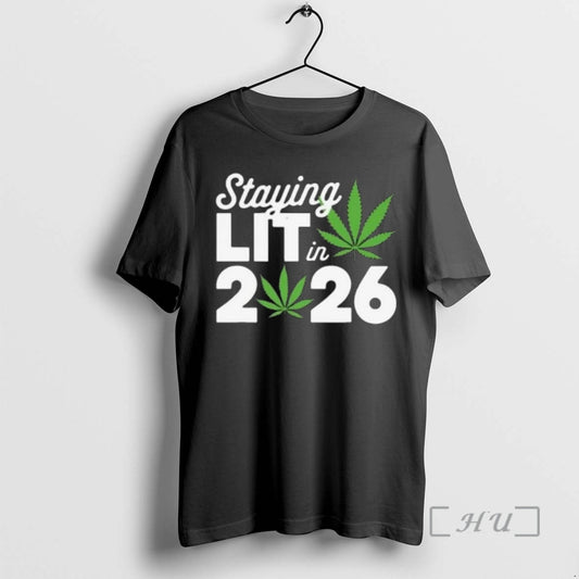 Officials High Wasted Marijuana Weed Staying Lit In 2026 T-Shirts, Hoodie, Sweatshirt | AU18TeeNovaLab.com