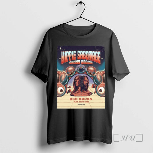 Officials Hippie Sabotage Live At Red Rocks Amphitheatre In Morrison Colorado On May 10 2026 T-Shirts, Hoodie, Sweatshirt