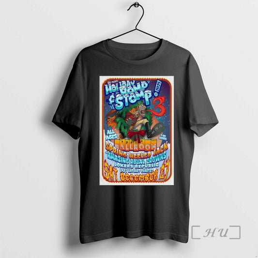 Officials Holiday Romp Space Ballroom December 27 2025 Hamden Ct T-Shirts, Hoodie, Sweatshirt | AU18TeeNovaLab.com