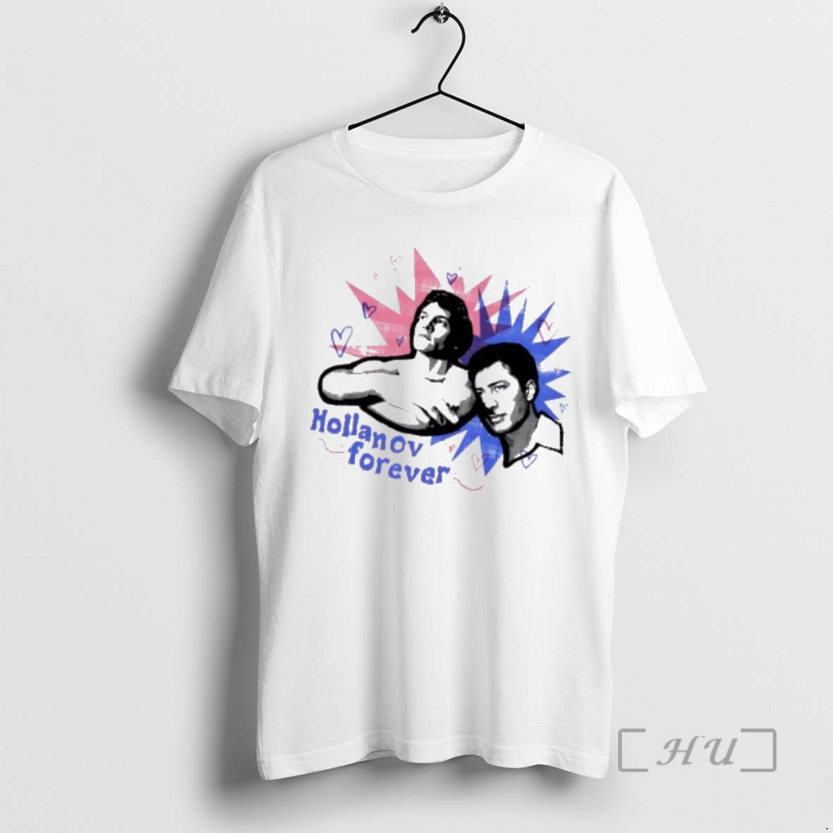 Officials Hollanov Forever Hearts Love Graphic T-Shirts, Hoodie, Sweatshirt | AU18TeeNovaLab.com