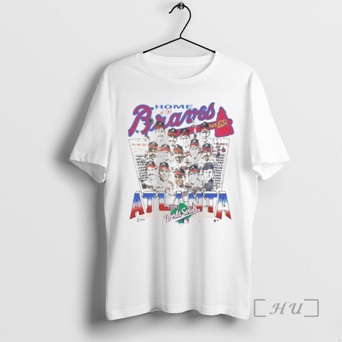 Officials Home Of The Braves 1991 World Series Caricature Graphic T-Shirts, Hoodie, Sweatshirt | AU18TeeNovaLab.com