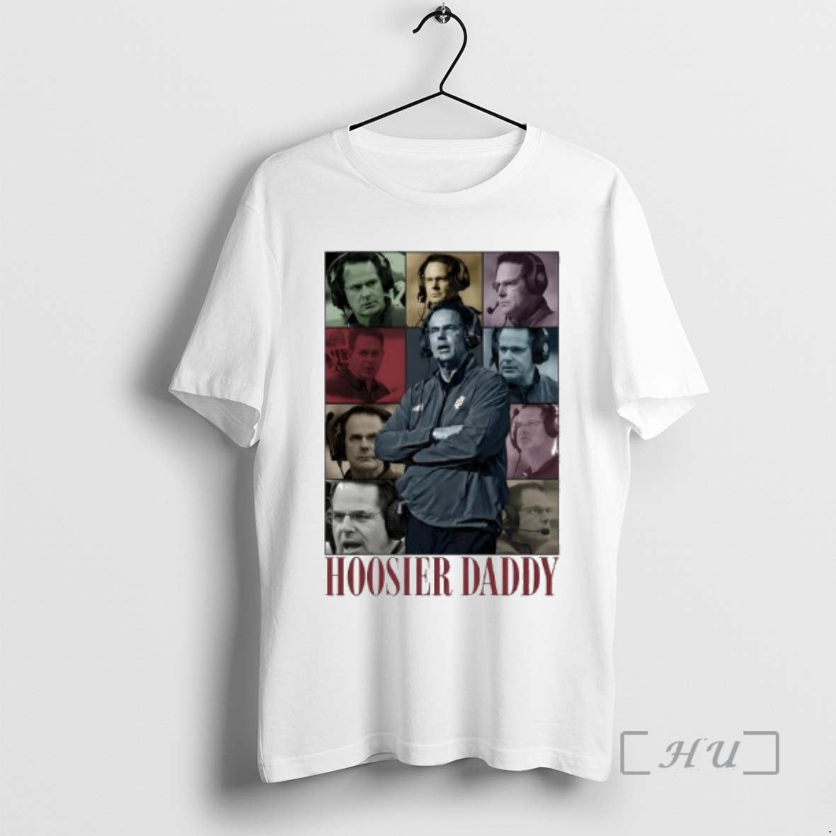 Hoosier Daddy Vintage Football Graphic