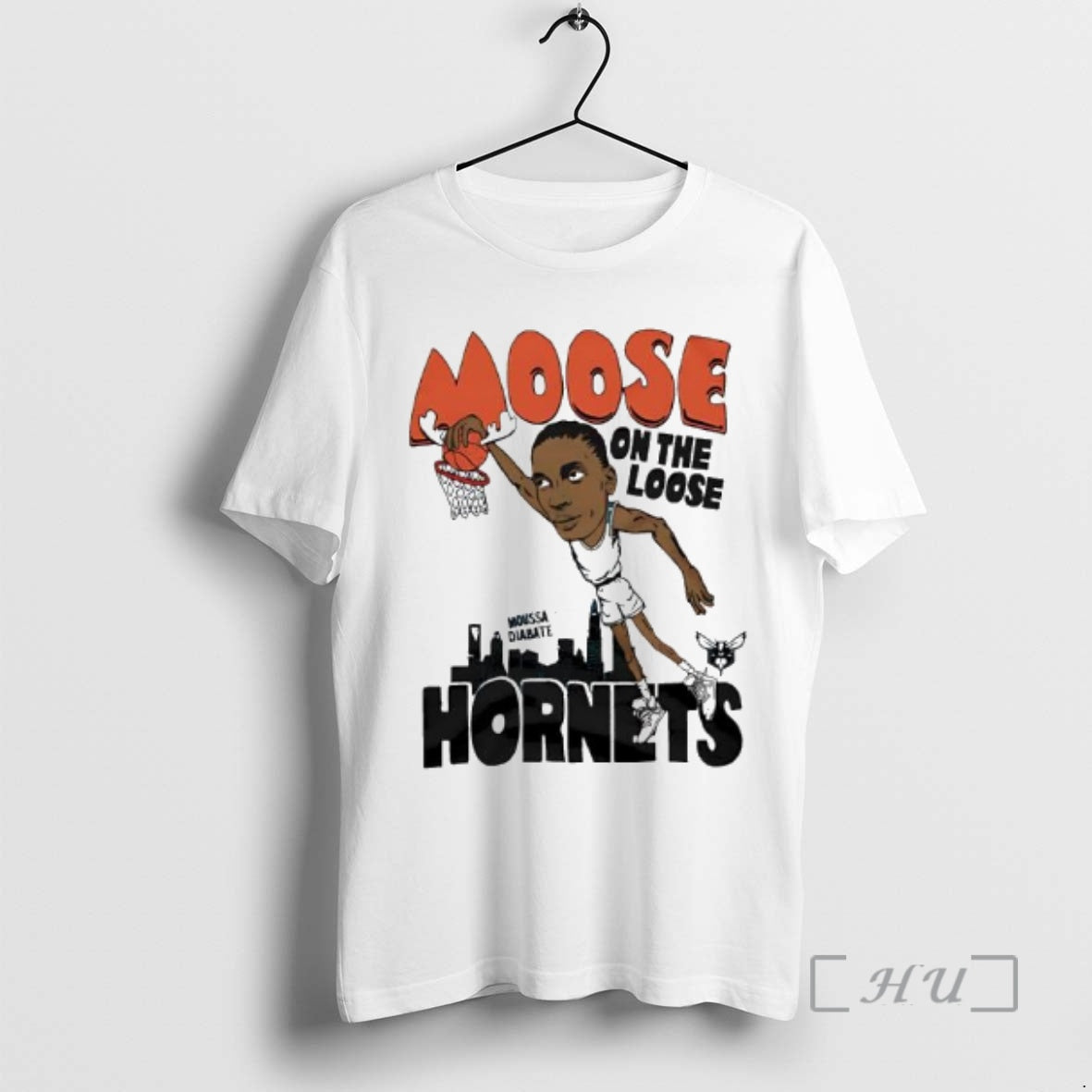 Officials Hornets Moussa Diabate Moose On The Loose Super Player T-Shirts, Hoodie, Sweatshirt | AU18TeeNovaLab.com
