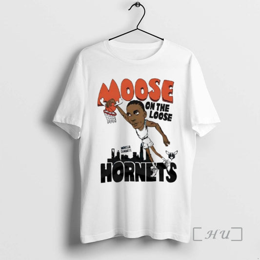 Officials Hornets Moussa Diabate Moose On The Loose Super Player T-Shirts, Hoodie, Sweatshirt | AU18TeeNovaLab.com