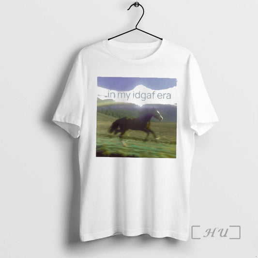 Officials Horse In My Idgaf Era T-Shirts, Hoodie, Sweatshirt | AU18TeeNovaLab.com