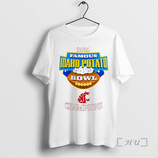 Officials Houston Cougars 2025 Famous Idaho Potato Bowl Champions Logo T-Shirts, Hoodie, Sweatshirt | AU18TeeNovaLab.com
