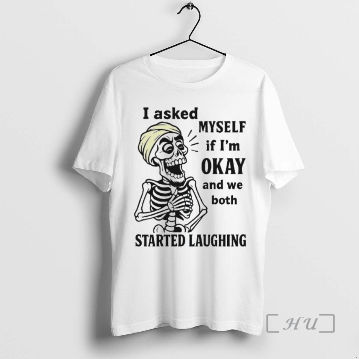 Officials I Asked Myself If Im Okay And We Both Started Laughing Premium T Shirts Hoodie, Sweatshirt | AU18TeeNovaLab.com