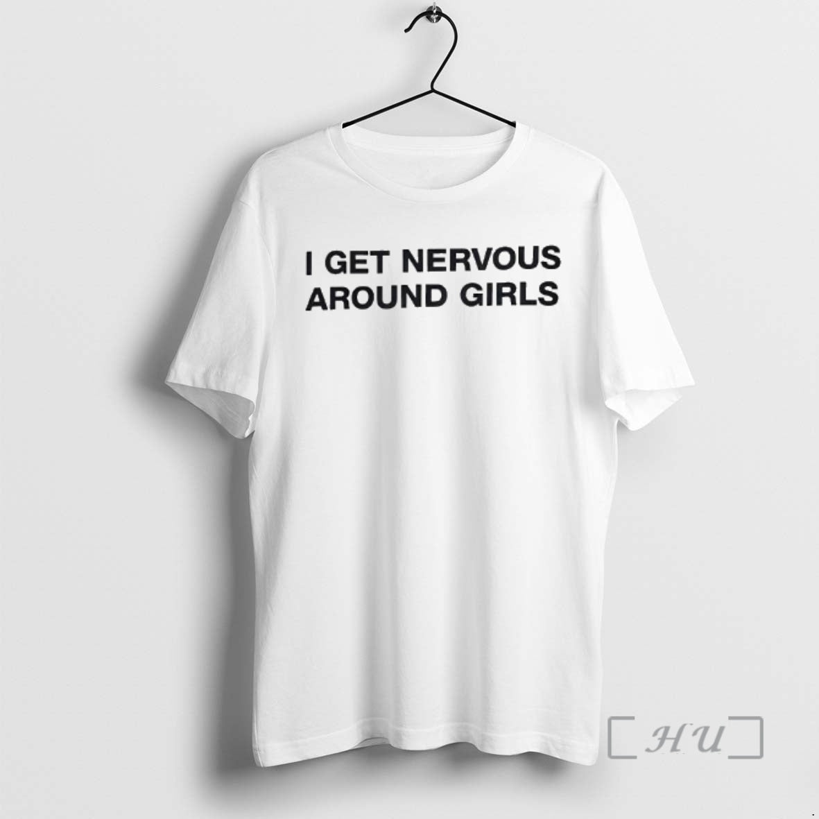 Officials I Get Nervous Around Girls Text T-Shirts, Hoodie, Sweatshirt | AU18TeeNovaLab.com