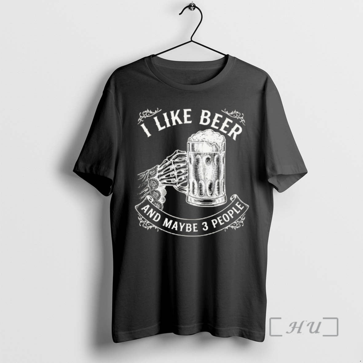 Officials I Like Beer Introvert Skeleton And Maybe 3 People T-Shirts, Hoodie, Sweatshirt | AU18TeeNovaLab.com