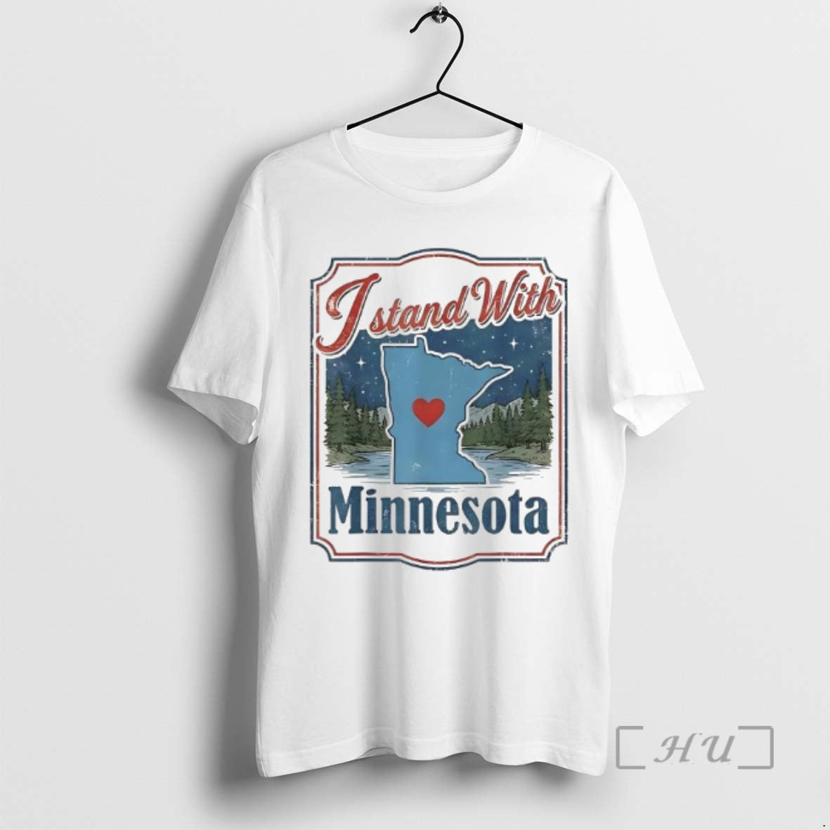 Officials I Stand With Minnesota Retro Map T-Shirts, Hoodie, Sweatshirt | AU18TeeNovaLab.com