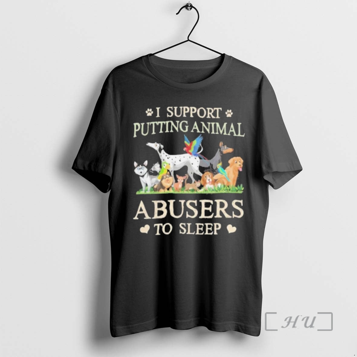 Officials I Support Putting Animal Dogs Abusers To Sleep T-Shirts, Hoodie, Sweatshirt | AU18TeeNovaLab.com