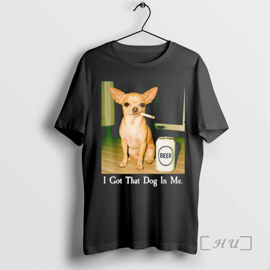 Officials I Got That Dog In Me Chihuahua Smoking Beer Meme Premium T Shirts Sweater Hoodie, Sweatshirt | AU18TeeNovaLab.com