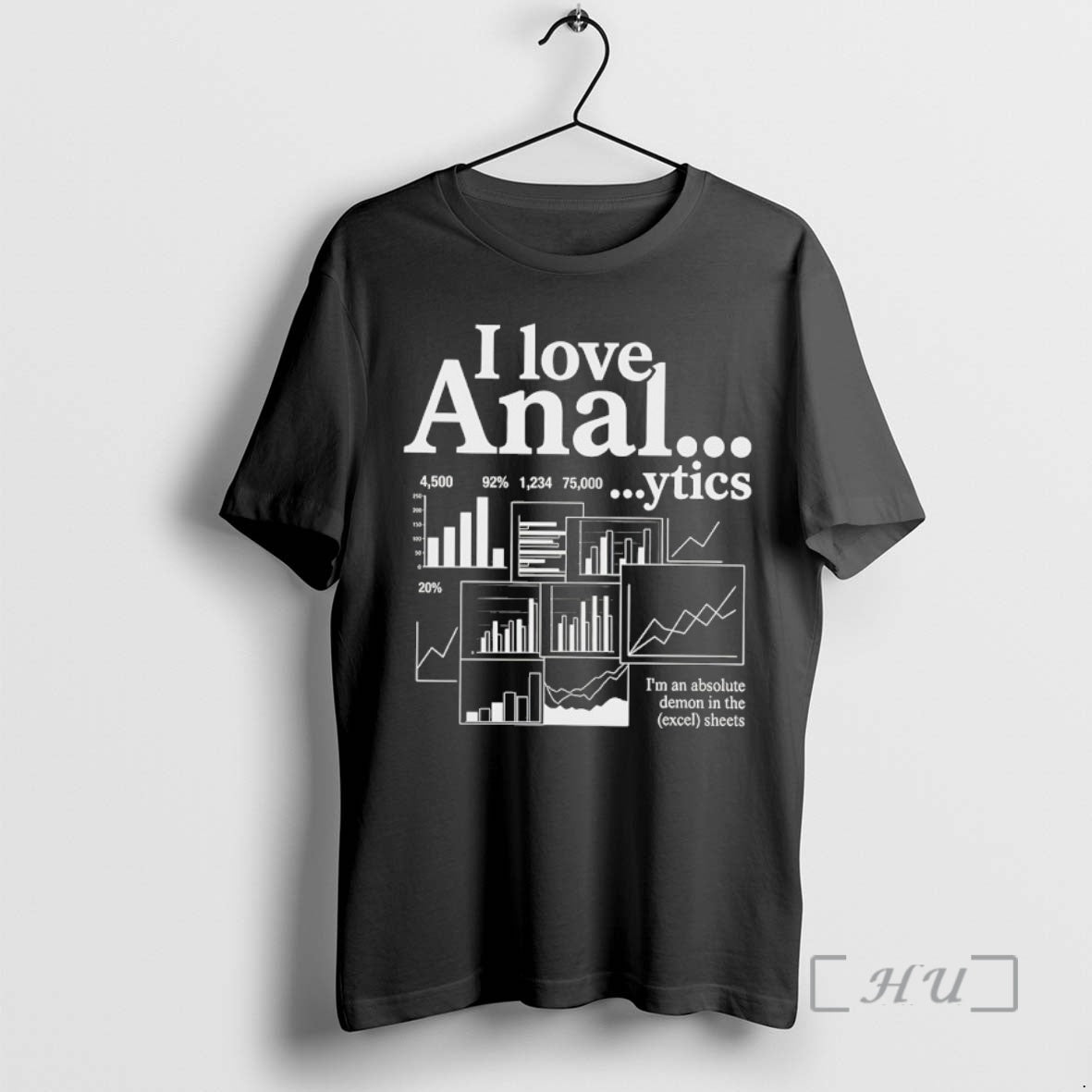 Officials I Love Analytics Im An Absolute Demon In The Excel Sheets Premium T Shirts Hoodie, Sweatshirt | AU18TeeNovaLab.com