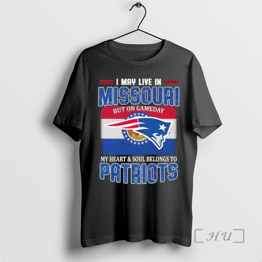 Officials I May Live In Missouri But On Gameday My Heart And Soul Belongs To T-Shirts, Hoodie, Sweatshirt
