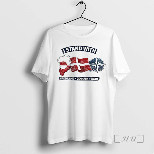 Officials I Stand With Greenland Denmark Nato T-Shirts, Hoodie, Sweatshirt | AU18TeeNovaLab.com