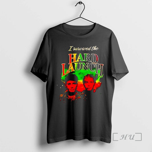 Officials I Survived The Hard Launch Dan And Phil T-Shirts, Hoodie, Sweatshirt | AU18TeeNovaLab.com
