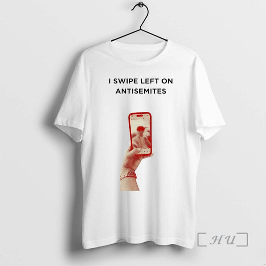 Officials I Swipe Left On Antisemites Circle T-Shirts, Hoodie, Sweatshirt | AU18TeeNovaLab.com