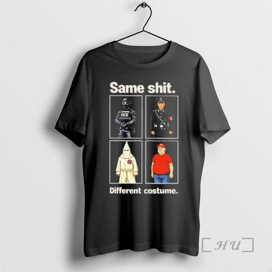 Officials Ice Fascism Kkk Maga Same Shit Different Costume T-Shirts, Hoodie, Sweatshirt | AU18TeeNovaLab.com
