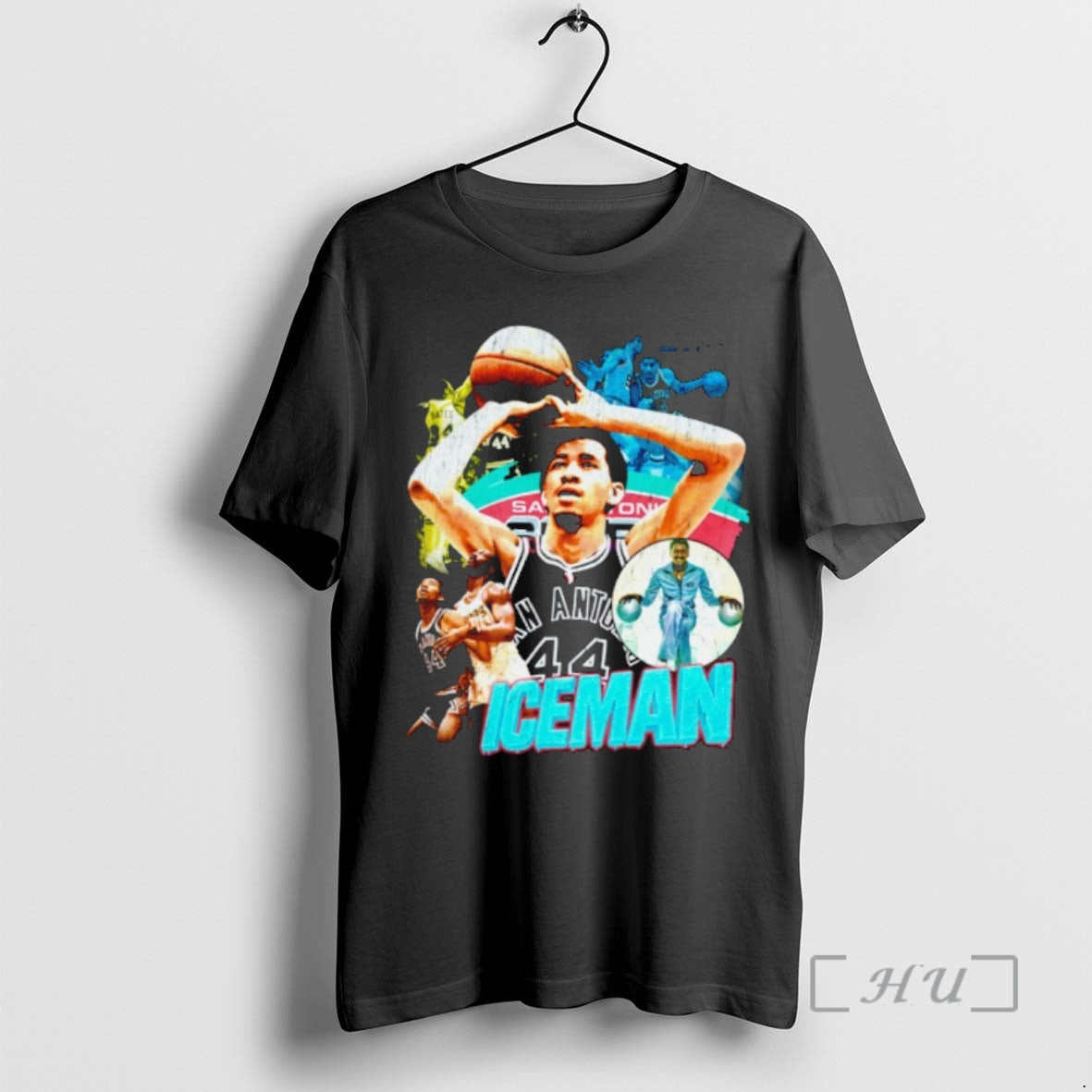 Officials Ice Man George Gervin San Antonio Spurs Nba Graphic T-Shirts, Hoodie, Sweatshirt | AU18TeeNovaLab.com