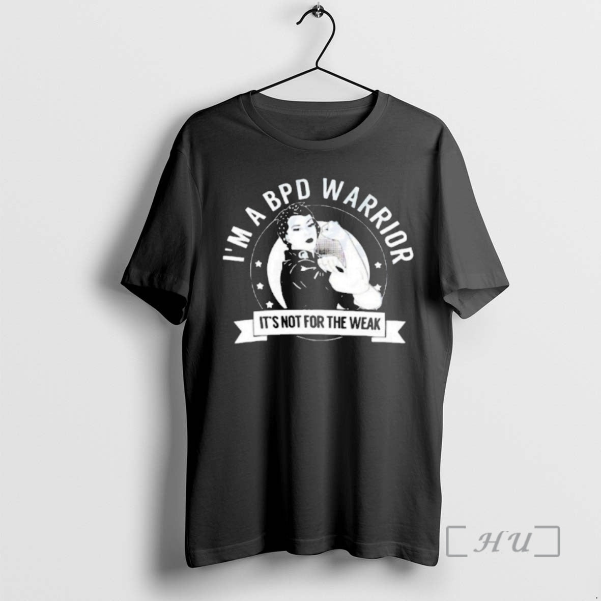 Officials Im A Bpd Warrior Its Not For The Weak T-Shirts, Hoodie, Sweatshirt | AU18TeeNovaLab.com