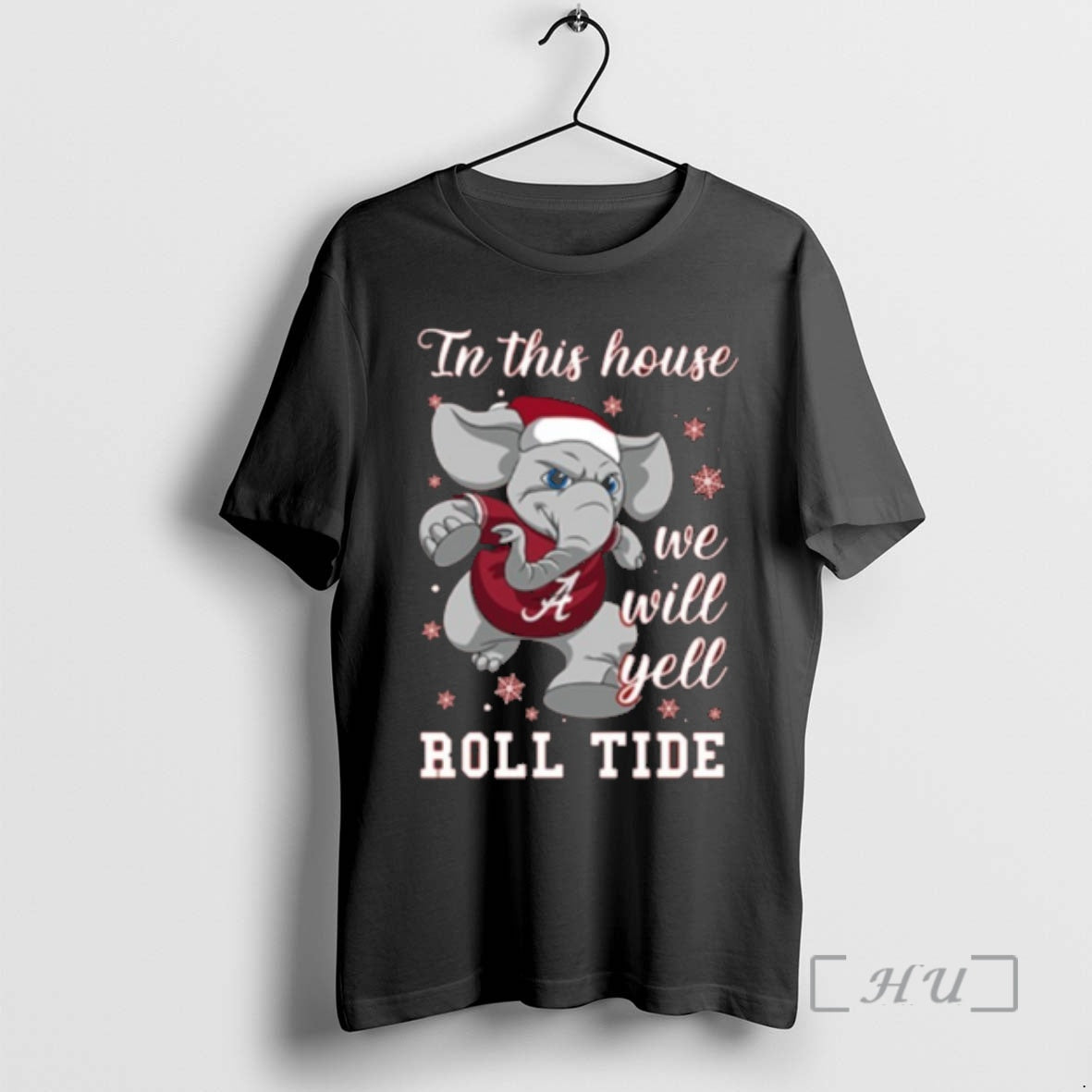 Officials In This House We Will Yell Roll Tide Mascot T-Shirts, Hoodie, Sweatshirt | AU18TeeNovaLab.com