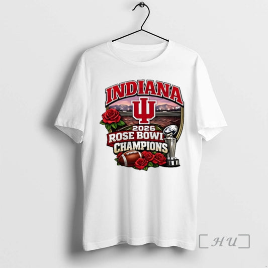 Officials Indiana 2026 Rose Bowl Champions T-Shirts, Hoodie, Sweatshirt | AU18TeeNovaLab.com