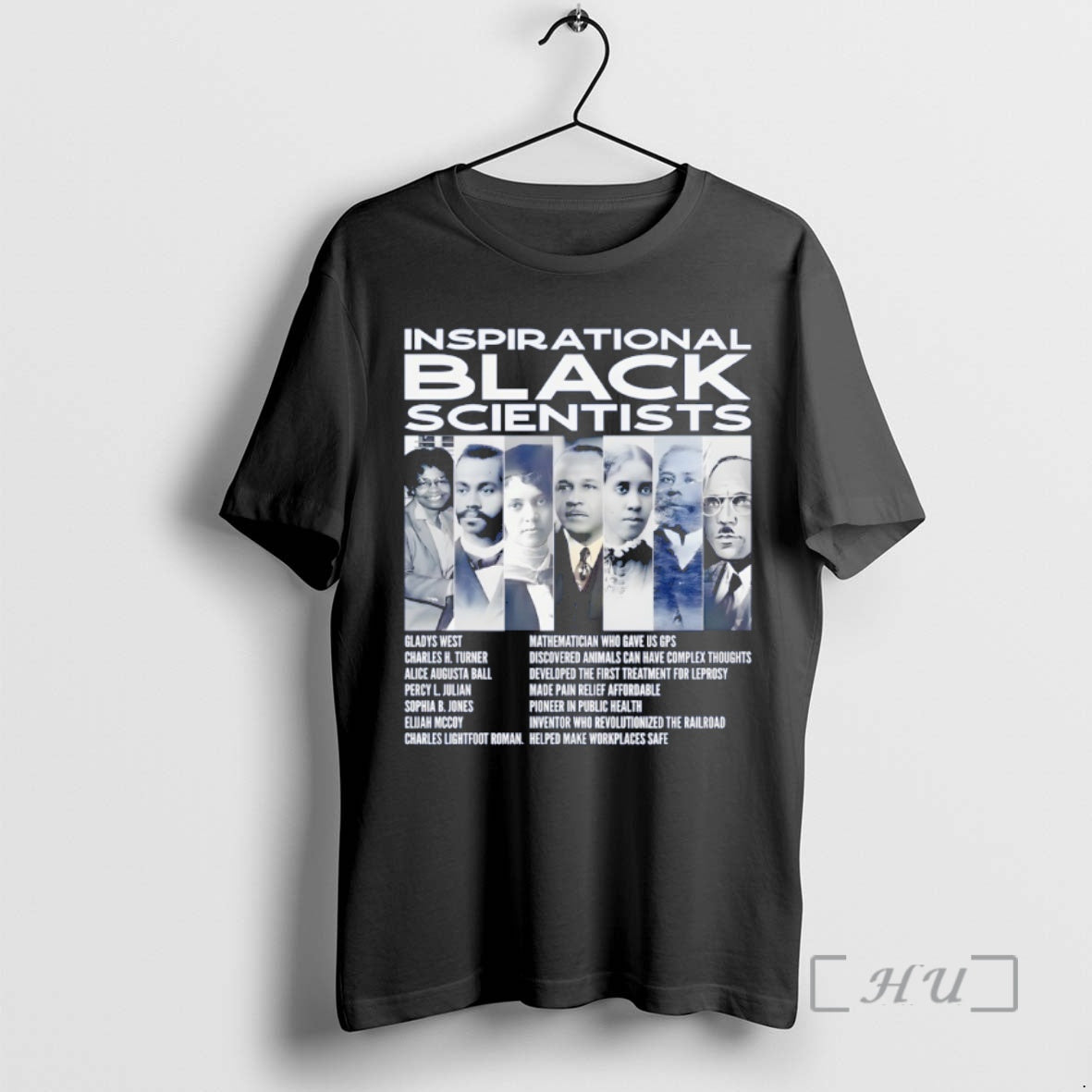 Officials Inspirational Black Scientists Black History Month T-Shirts, Hoodie, Sweatshirt | AU18TeeNovaLab.com