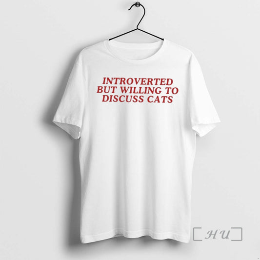 Officials Introverted But Willing Discuss Cats T-Shirts, Hoodie, Sweatshirt | AU18TeeNovaLab.com