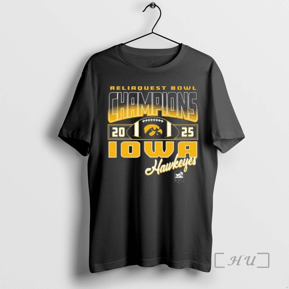 Officials Iowa Hawkeyes 2025 Reliaquest Bowl Champions Logo T-Shirts, Hoodie, Sweatshirt | AU18TeeNovaLab.com