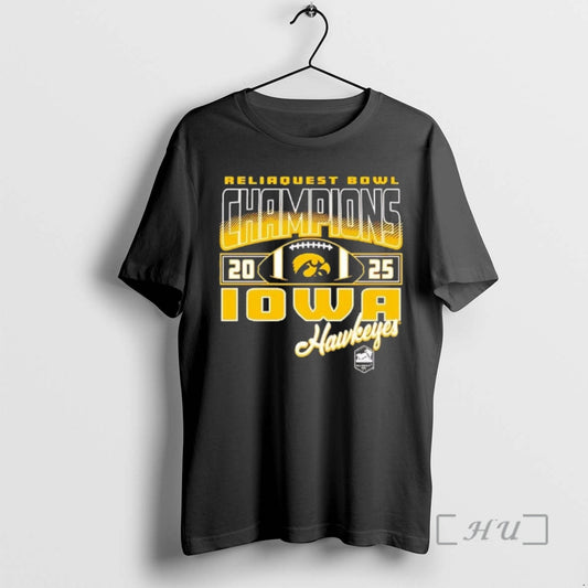 Officials Iowa Hawkeyes 2025 Reliaquest Bowl Champions Football T-Shirts, Hoodie, Sweatshirt | AU18TeeNovaLab.com