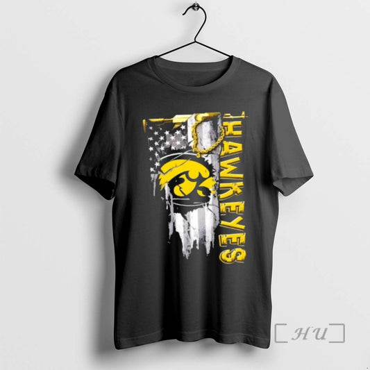 Officials Iowa Hawkeyes Football Battle Shattered Usa Flag Rip Design T-Shirts, Hoodie, Sweatshirt | AU18TeeNovaLab.com