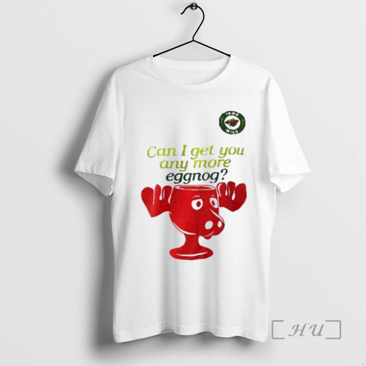 Officials Iowa Wild Can I Get You Any More Eggnog T-Shirts, Hoodie, Sweatshirt | AU18TeeNovaLab.com